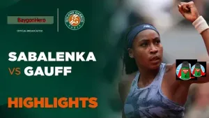 Aryna Sabalenka vs Coco Gauff | ไฮไลต์ เฟร้นช์ โอเพ่น Roland Garros 2025